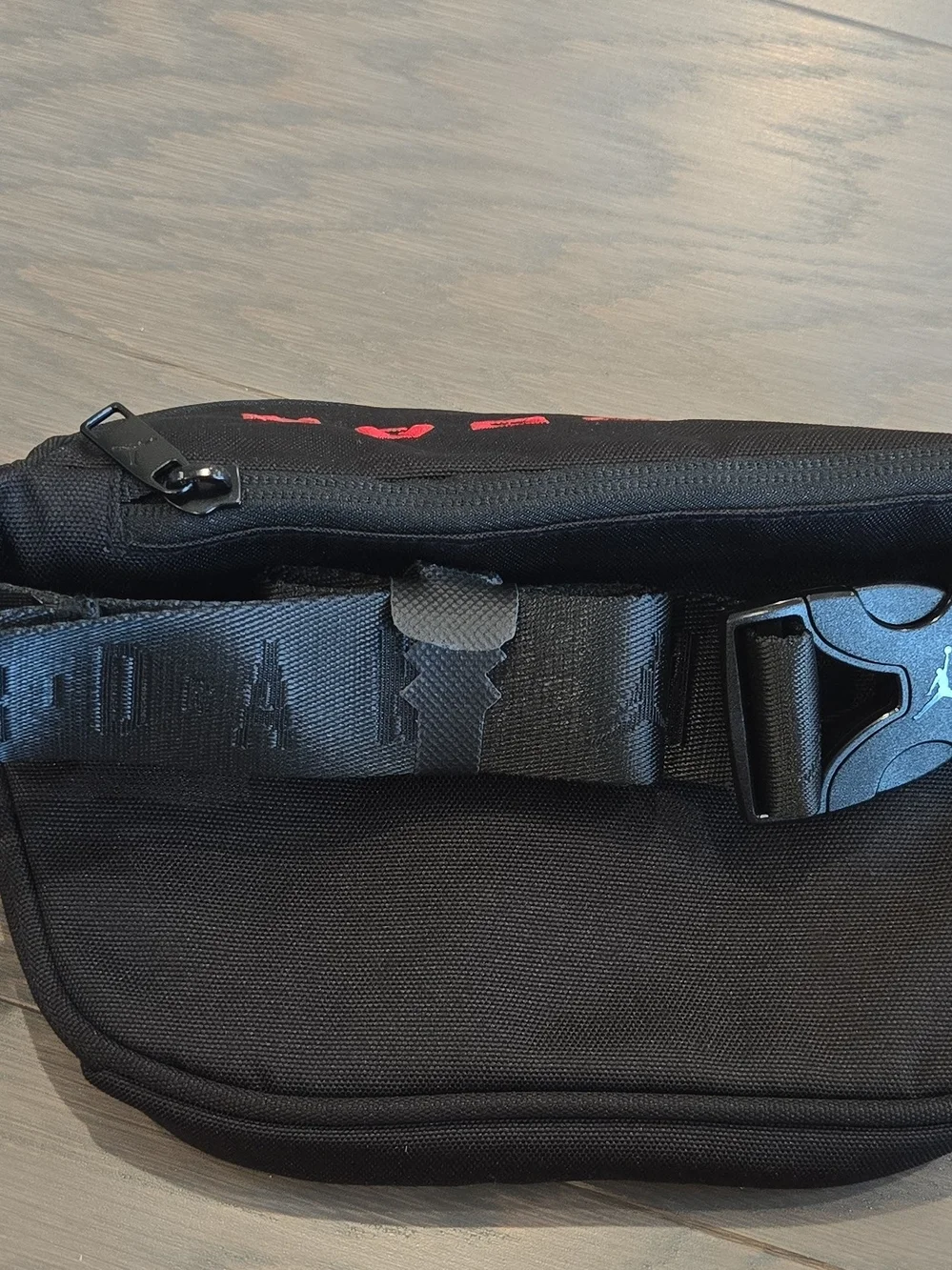 Jordan Air Black & Red Waist Pack